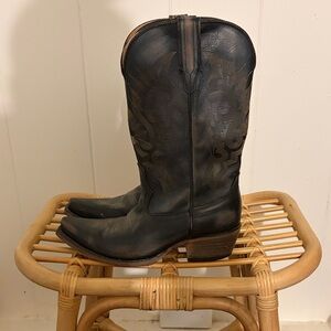 Freebird Black Heeled Boots